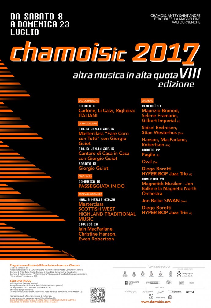 ChamoiSic Festival: VIII Edizione, Valle d'Aosta, 8-23 luglio 2017 - Il trailer del festival ChamoiSic VIII - Altra musica in alta quota 
